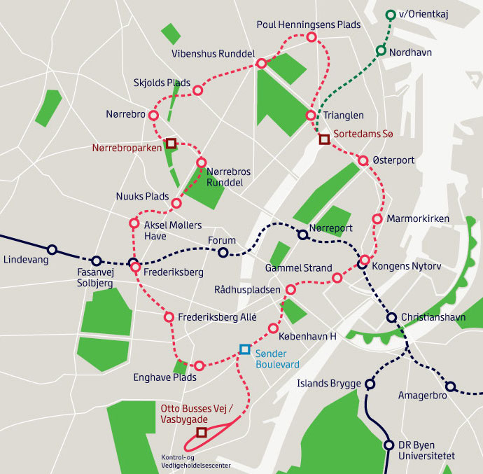 New Metro Lines in Copenhagen - Building - Construction Plan Centre