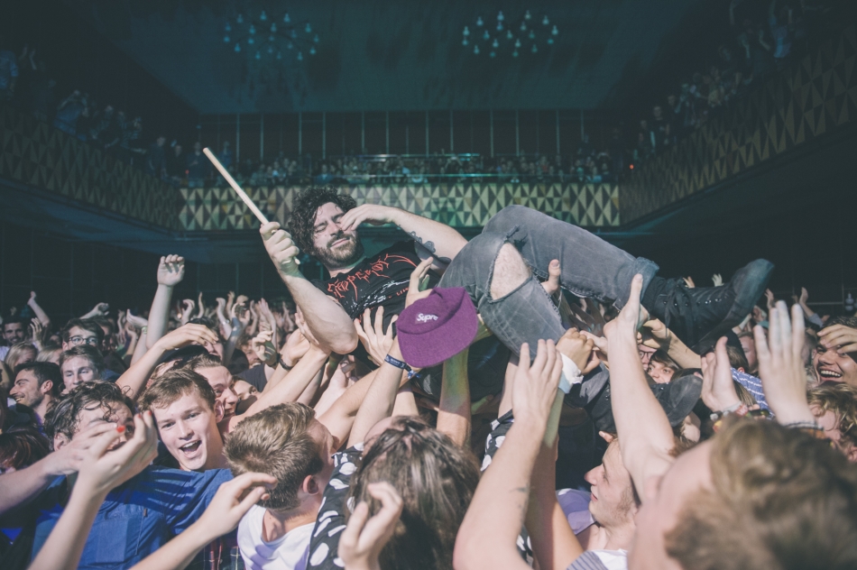 Foals, Store Vega, Copenhagen, 15.10.2013 (Photo by Tom Spray)