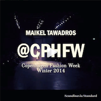 Maikel Tawadros Instagram Video Copenhagen Fashion Week Scandinavia Standard