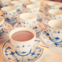 Royal Copenhagen Tea Cups at Radhusplasen Instagram on Scandinavia Standard
