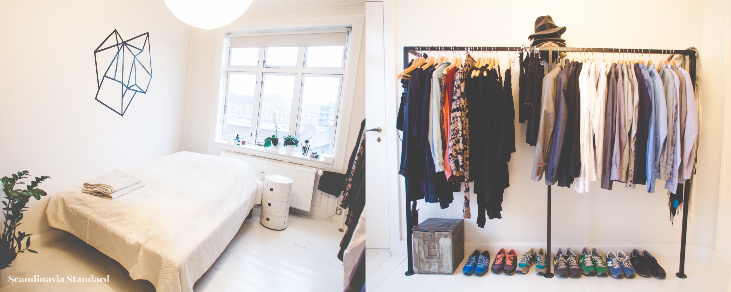 Scandinavia Standard I LOVE MY TYPE Bedroom Bed & Wardrobe