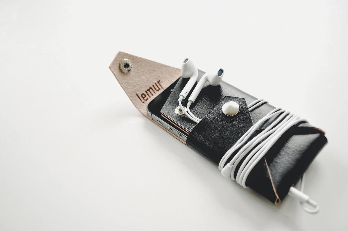 Lemur Leather Accessories Collage | Scandinavia Standard