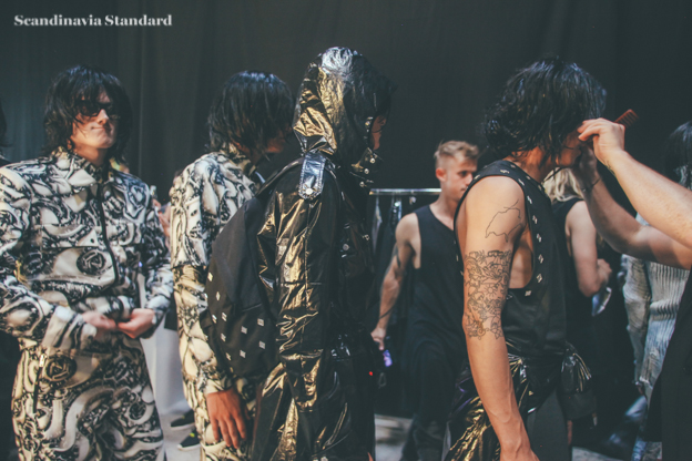 16. More Waiting in line - Asger Juel Larsen Behind The Scenes at Copenhagen Fashion Week | Scandinavia Standard