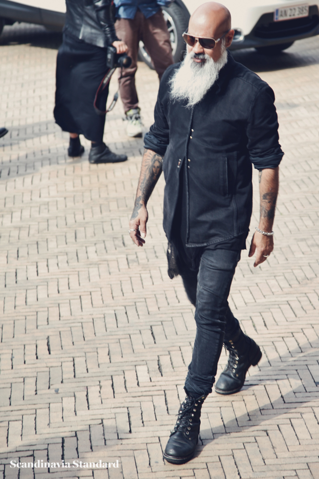 long beard and army boots-2 - Copenhagen Fashion Week Street Style | Scandinavia Standard