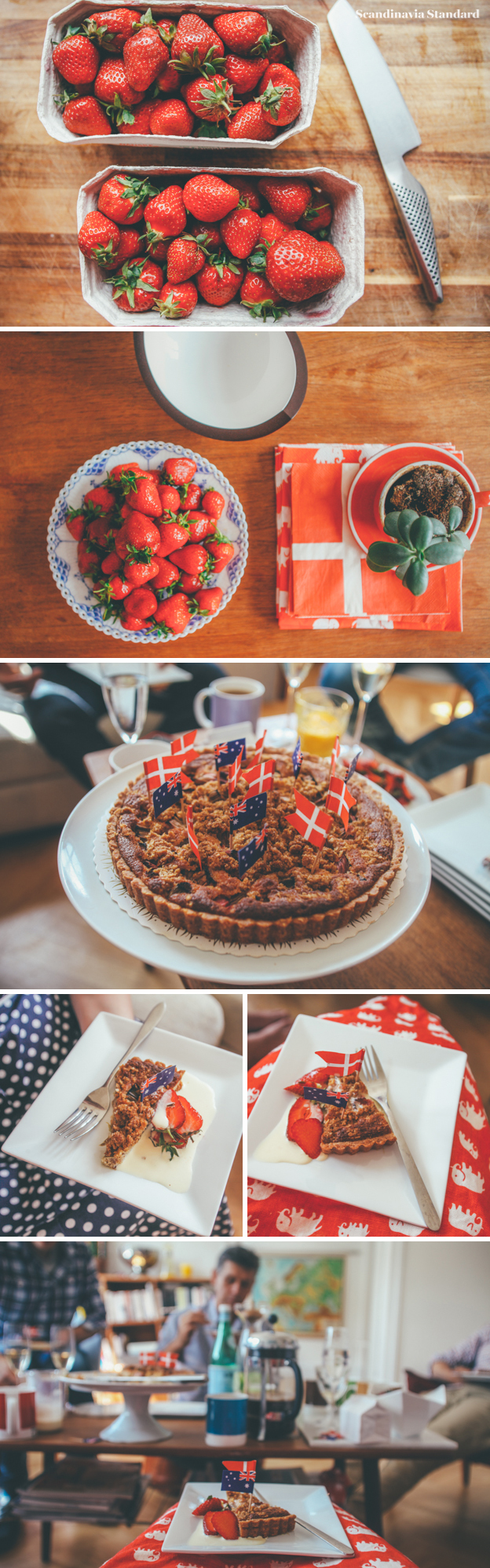7. Danish Brunch with Rhubarb Pie | Scandinavia Standard