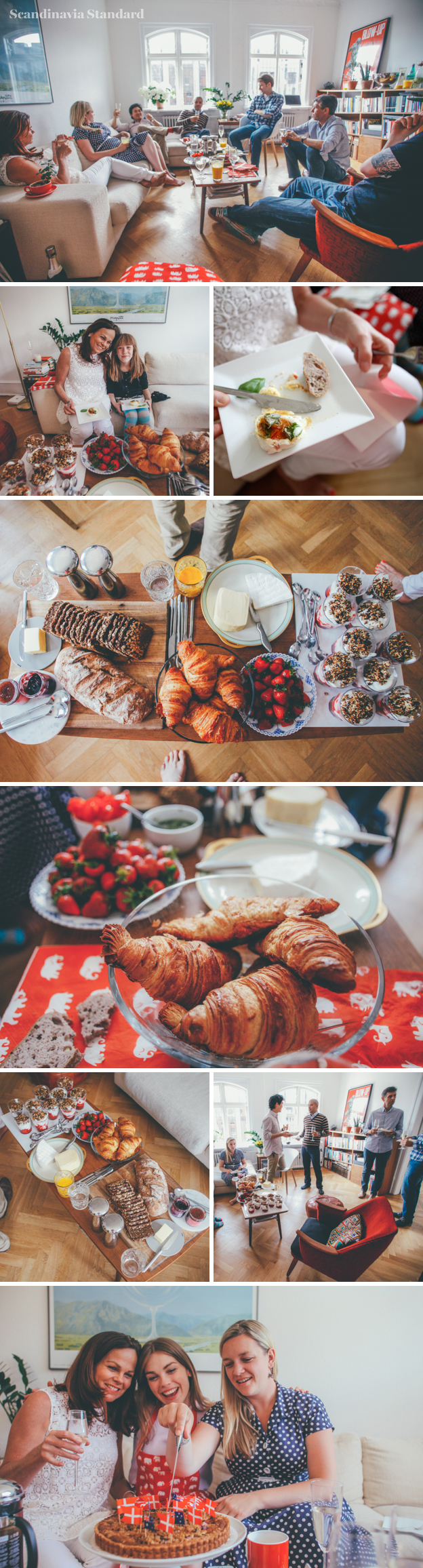 8. Danish Brunch Guests in the Living room | Scandinavia Standard