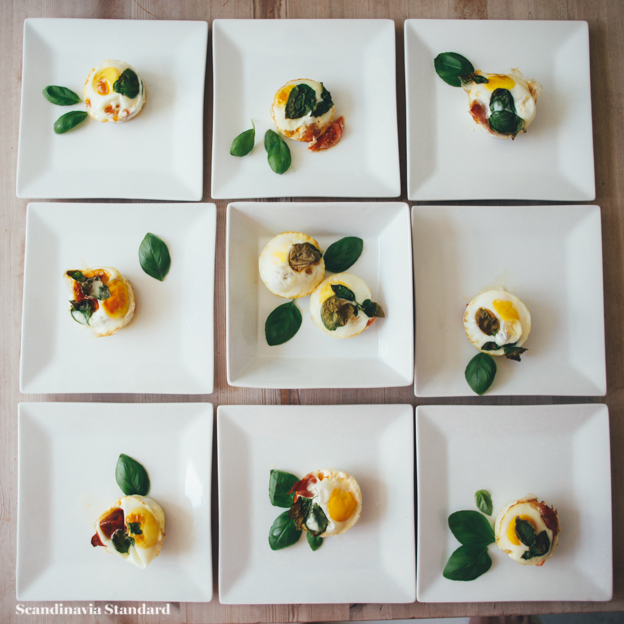 Brunch Eggs on Plates | Scandinavia Standard