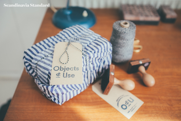 Packaging Blue White Stripe | Objects & Use | Scandinavia Standard