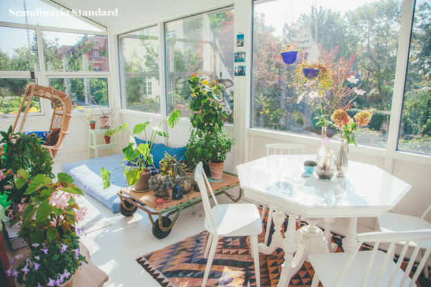 Scandinavian Sun Room with Plants | | Objects & Use | Scandinavia Standard