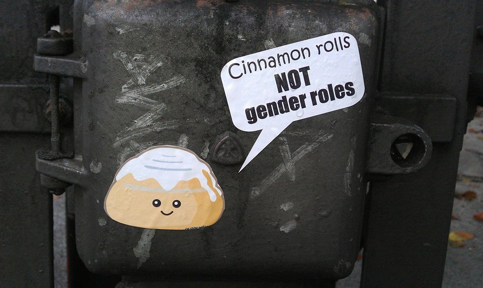 Cinnamon Rolls Not Gender Rolls - International Women's Day
