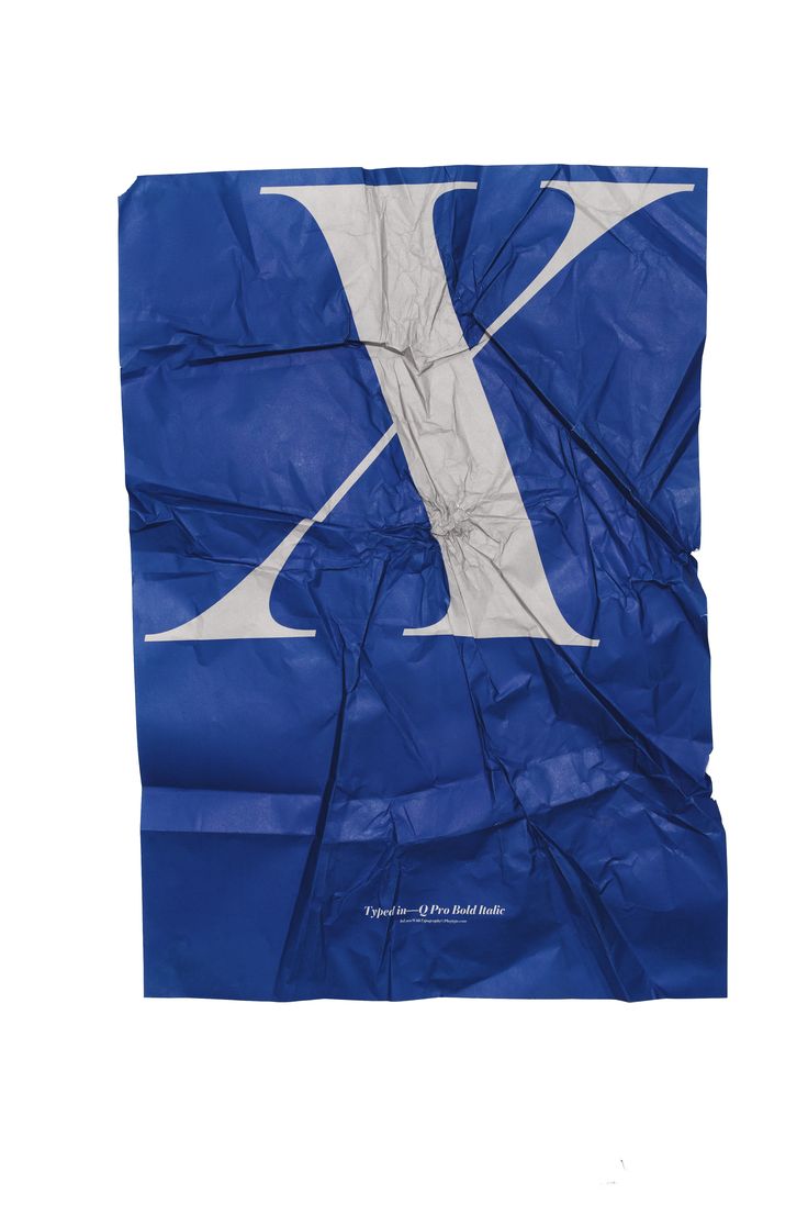 X Typography - Playtype campaign photo 2015 | Scandinavia Standard