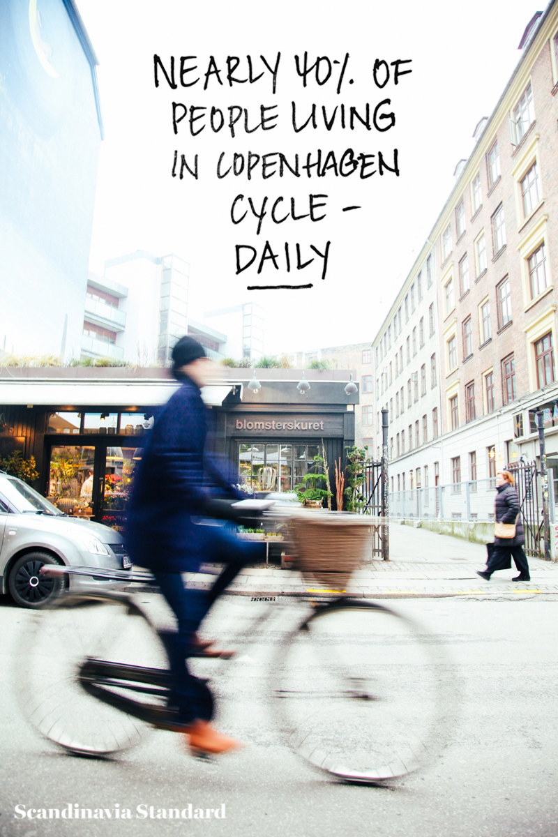 Nearly 40% of People living in Copenhagen cycle daily! Biking in Vesterbro Copenhagen | Scandinavia Standard