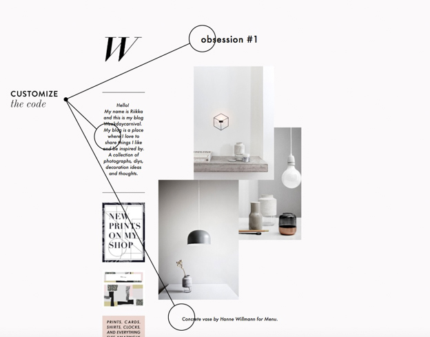 Design Guidelines - Customize CSS - Weekday Carnival - A Very Scandi Guide to Creating Your Own Blog | Scandinavia Standard