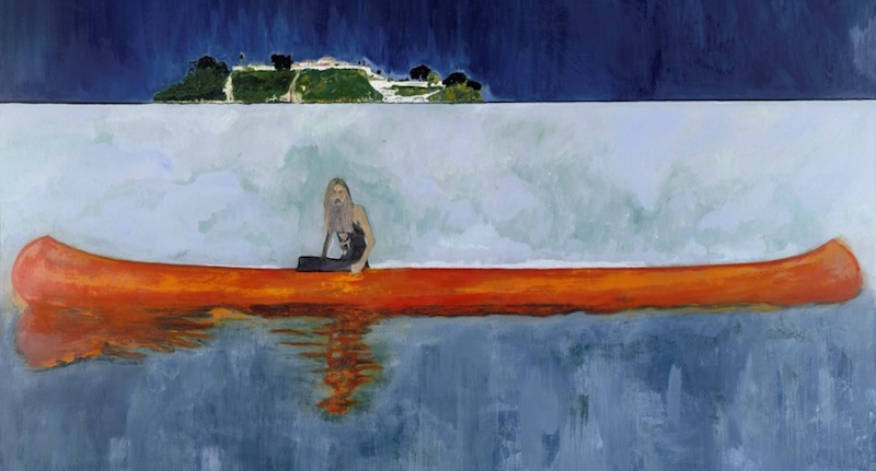 Peter Doig is a metamodernist Scottish painter best known for his slightly abstracted and layered landscapes, is one of the most renown living artists today