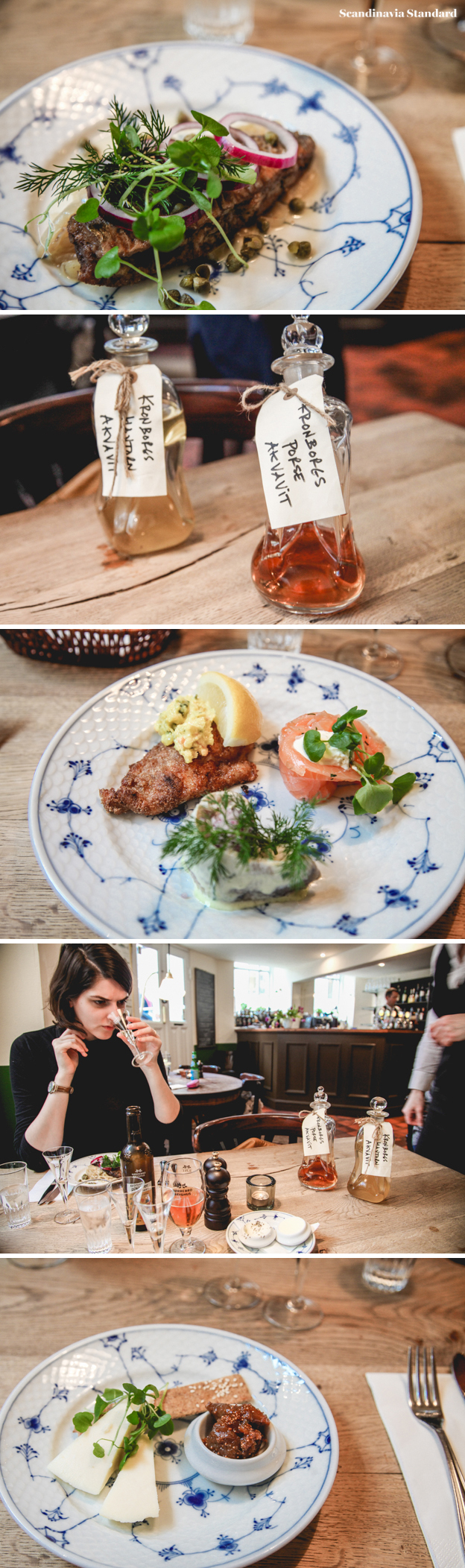 Restaurant Kronborg Collage - Danish Easter Lunch - Påskefrokost | Scandinavia Standard