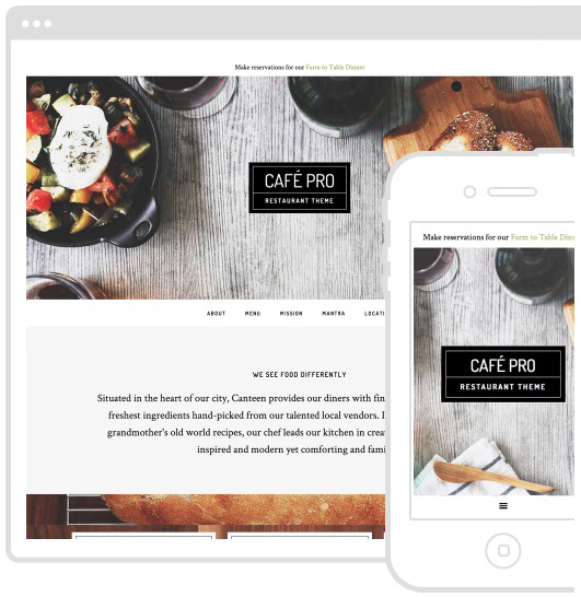 Wordpress Theme - Café Pro Theme - Restaurant - Studio Press - A Very Scandi Guide to Creating Your Own Blog | Scandinavia Standard