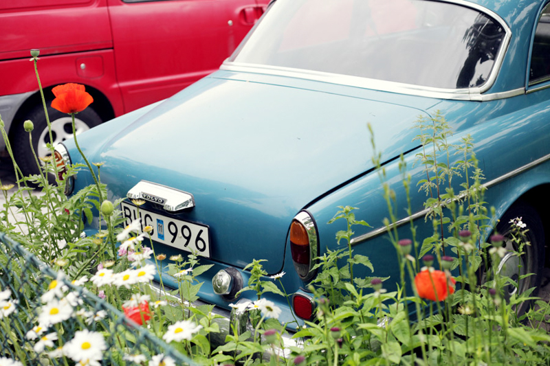 Swedish Midsummer - Vintage Car - Strawberry Cocktail - Emily Dahl | Scandinavia Standard