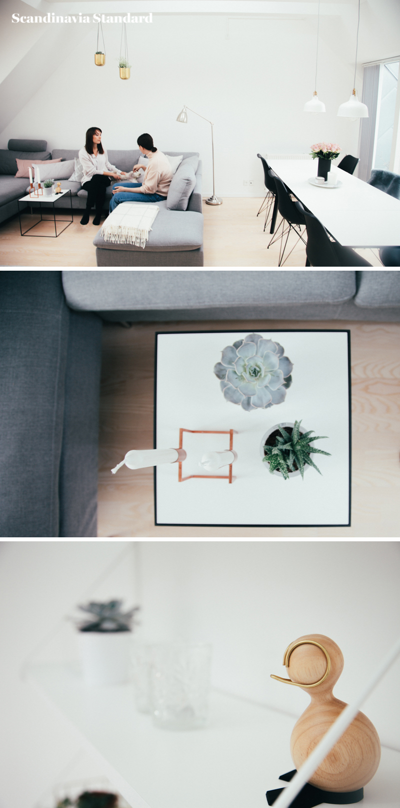 The White Room - Christina & Ulrich's Østerbro Apartment - Interiors - Collage 2 | Scandinavia Standard