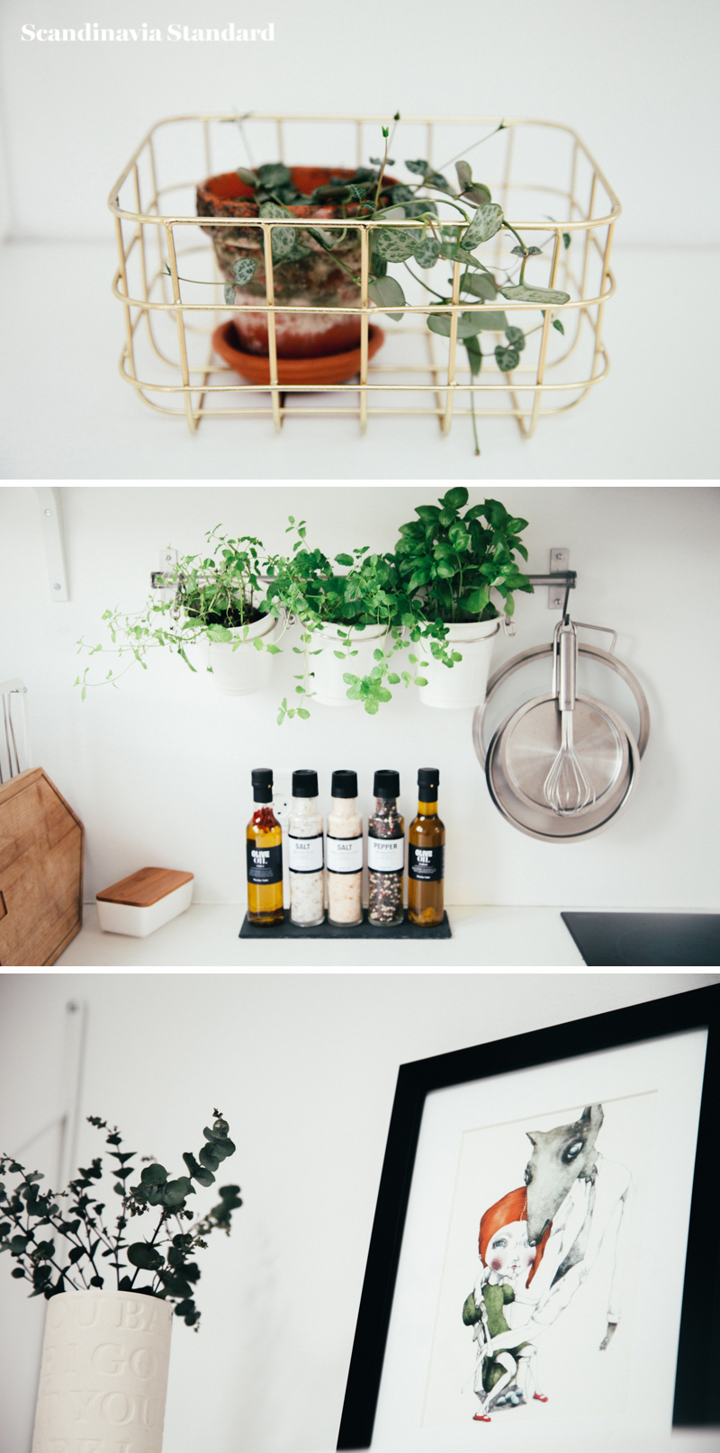 The White Room - Christina & Ulrich's Østerbro Apartment - Interiors - Collage 3 | Scandinavia Standard