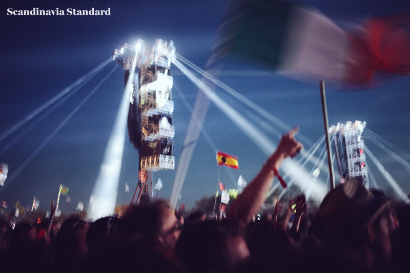 Muse Lights at Roskilde Festival | Scandinavia Standard