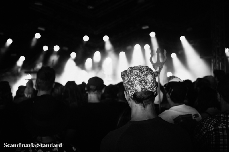 Perfume Genius B&W Devil in Crowd at Roskilde Festival | Scandinavia Standard