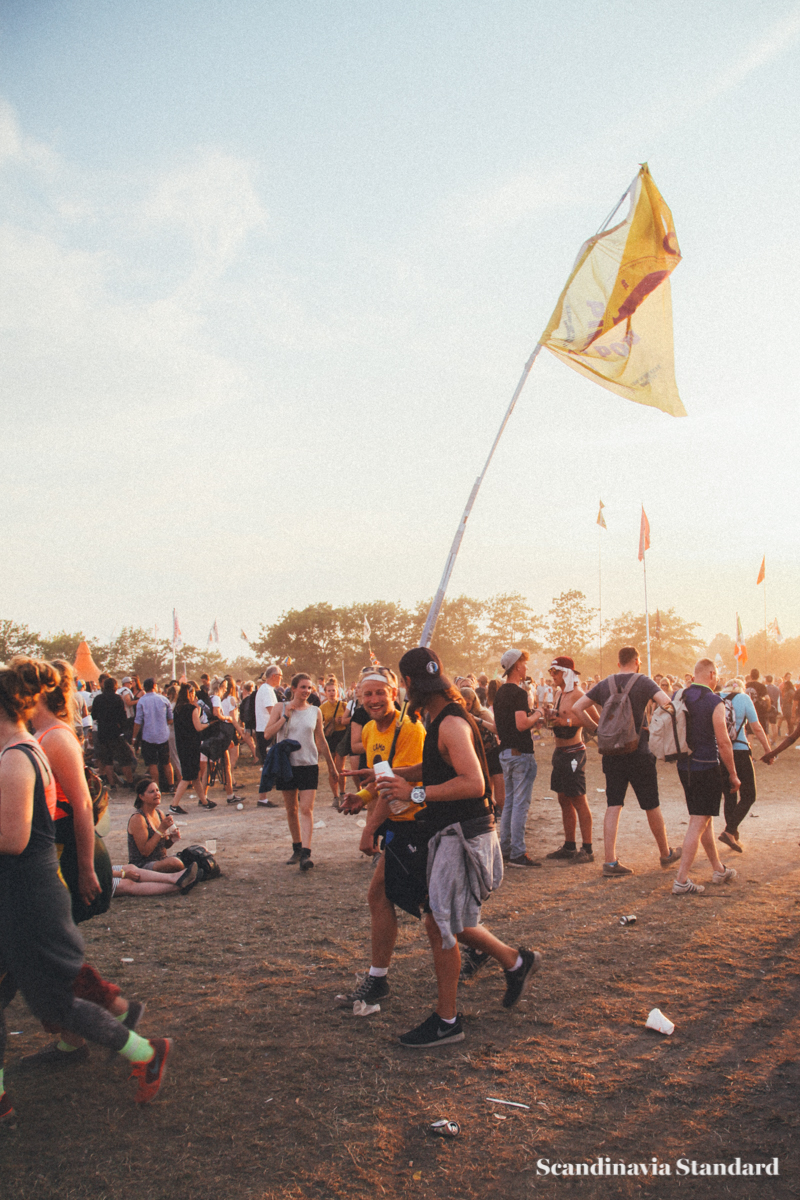 Roskilde Festival Flag Walkers | Scandinavia Standard