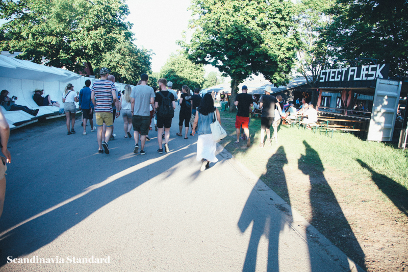 Walking in Roskilde Festival | Scandinavia Standard