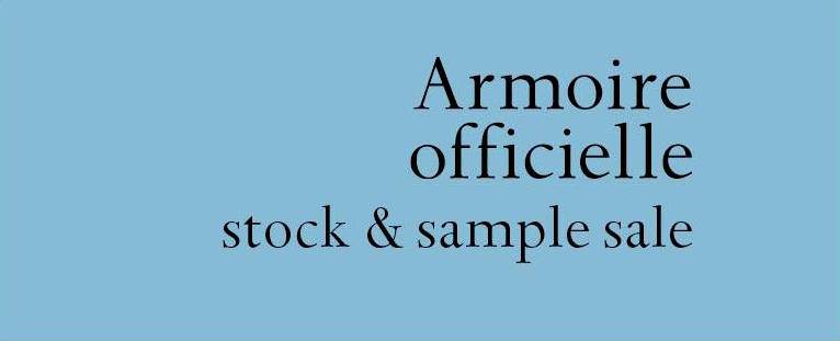 ARMOIRE OFFICIELLE SALE - Nov 2015 - Whats on Copenhagen