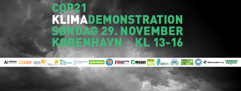 CLIMATE CHANGE DEMO - Nov 2015 - Whats on Copenhagen
