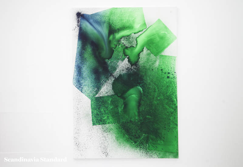 Painter Max Frintrop at Andersen's Contemporary Gallery - Green | Scandinavia Standard