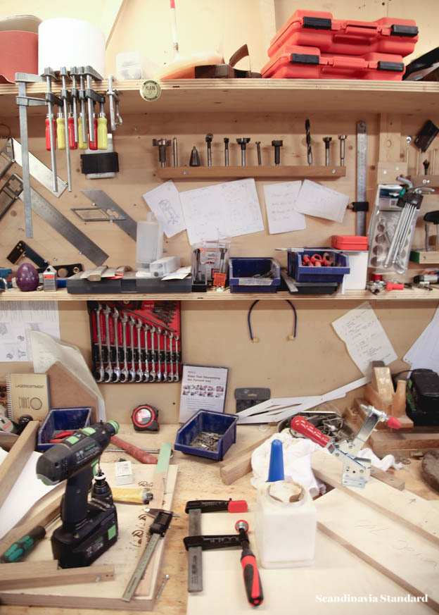 Plain Craft Søren Ulrich's workshop bench | Scandinavia Standard
