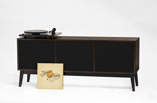 Plain Crafts Stereo Unit (smoked, Large) | Scandinavia Standard