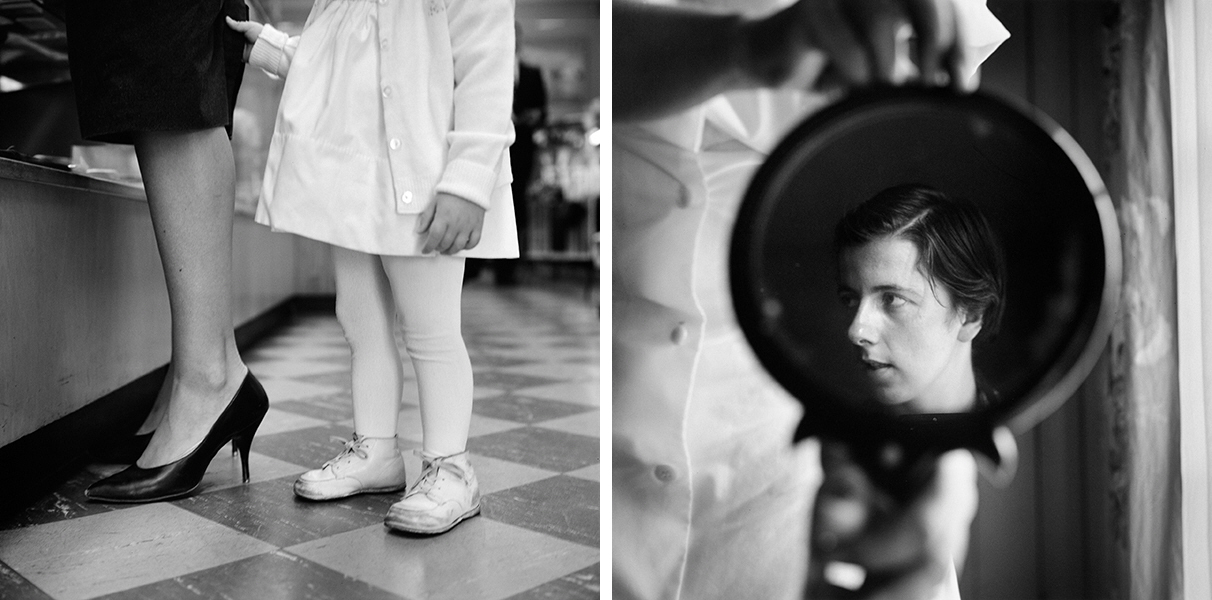 Self-portrait, Chicago area, n. d. 30x40cm (11x14 inch.) Vivian Maier II- In her own hands Kulturhuset Stadsteeatern 2016