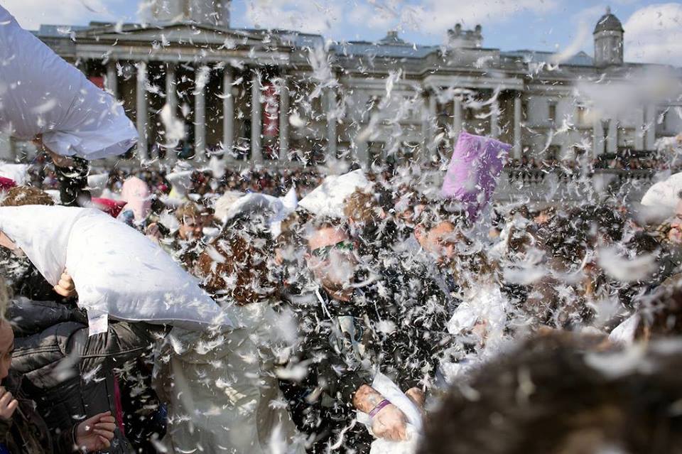 WORLD PILLOW FIGHT - APRIL 2016