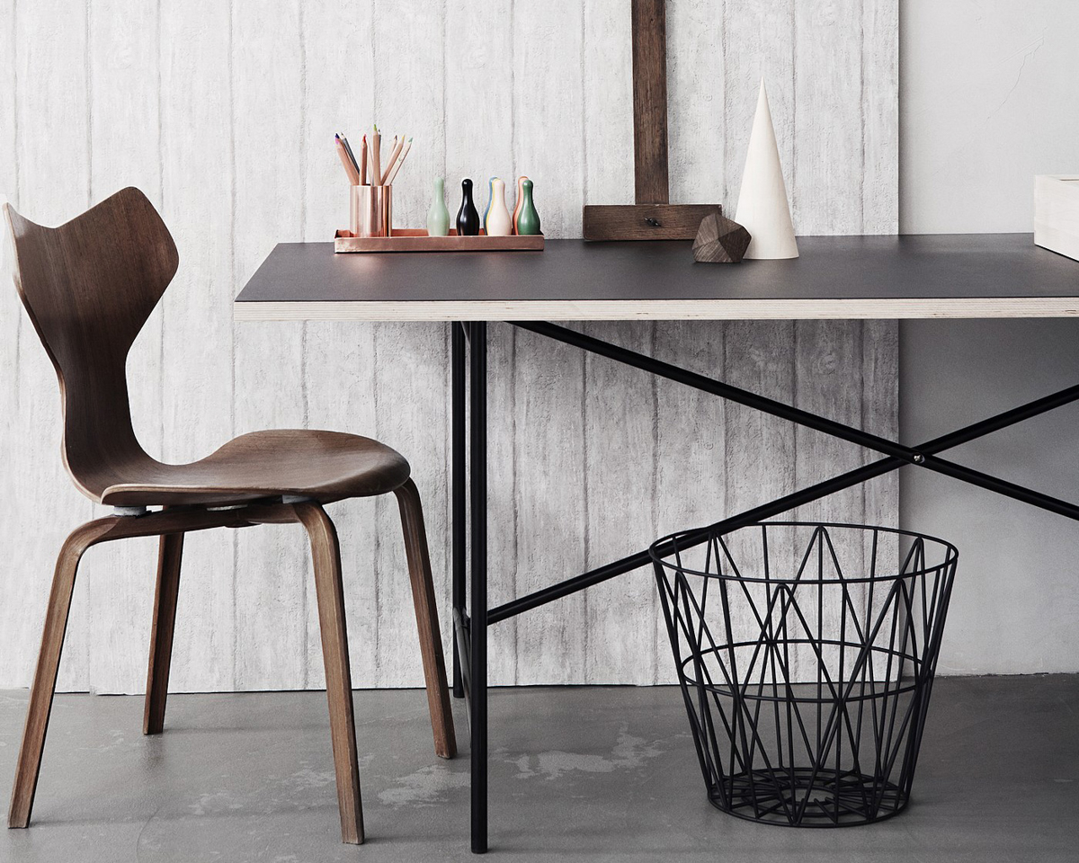 Ferm living Wire Basket  Minimalist Storage | Scandinavia Standard