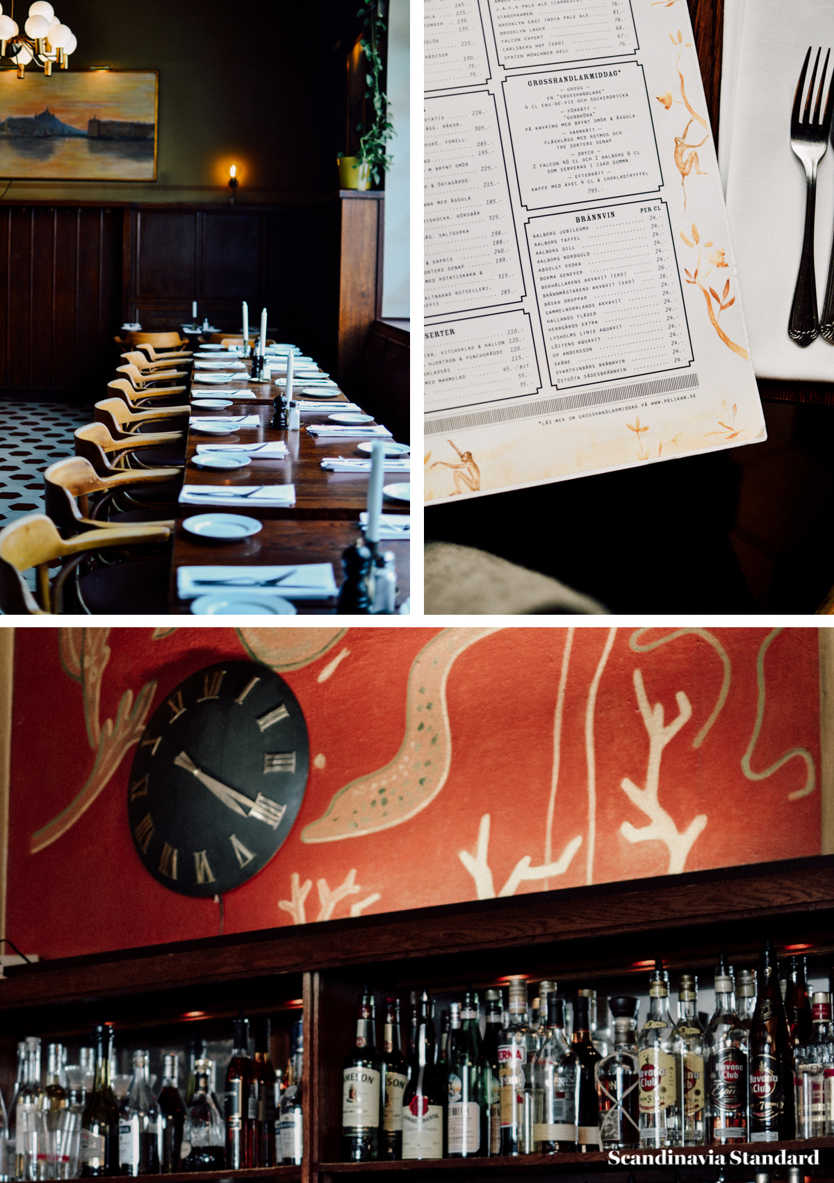 Knausgard Eating in Stockholm - Pelikan Collage I Scandinavia Standard