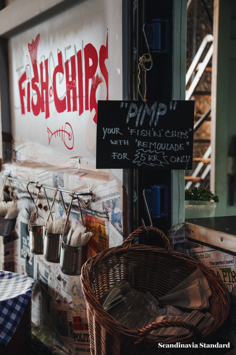 Copenhagen Street Food Fish and Chips